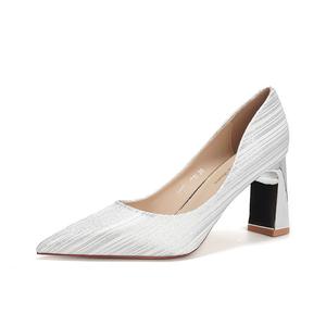 Туфли на высоком каблуке для женщин Zubumei, Silver