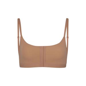 Адаптивный бюстгальтер scoop SKIMS Fits Everybody, цвет Sienna