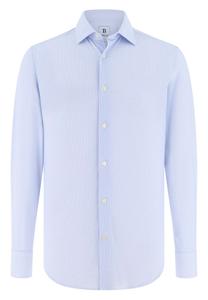 Boggi Milano Рубашка на пуговицах светлого голубого цвета Regular fit