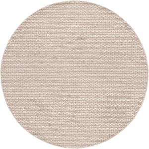 Ковер SAFAVIEH, 183 x 183 см, Vermont Collection, коричневый и silver, ручной работы из шерсти, идеально для гостиной, столовой, спальни (VRM852T)