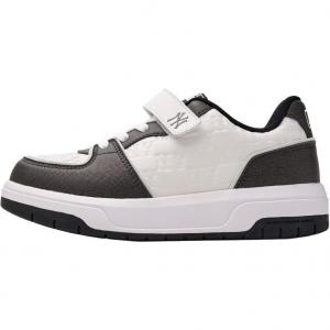 Детские кроссовки для скейтбординга New York Yankees Chunky Liner с дышащим низким верхом MLB, белый/черный