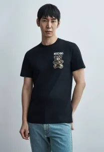 Футболка с принтом "плюшевый мишка" Moschino, Black