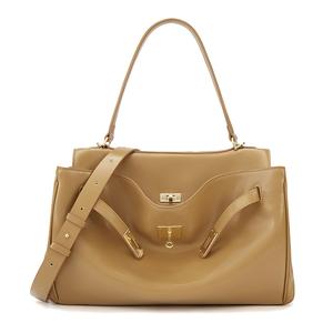 ELLE Модная вместительная сумка-тоут для повседневной носки Large Women's Black/Camel