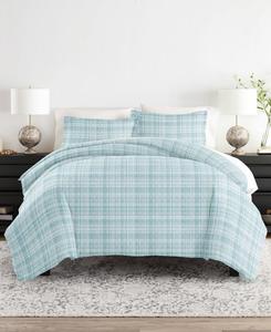 Комплект постельного белья Elegant Designs с узором, размер Twin/Twin XL Ienjoy Home, цвет aqua polka dots