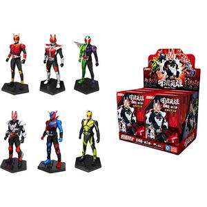 Загадочная коробка с фигурками Kamen Rider Characters Ultra Posable Hero - одна штука/полный набор из 6 штук Spiritual Creations
