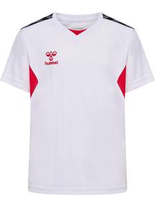 Hummel Детская футболка Hmlauthentic белого/красного цвета