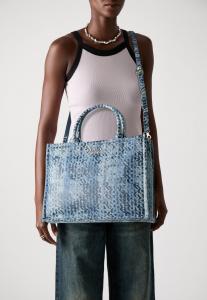 Сумка-шоппер Replay EMILY MONOGRAM, Light Denim/Blue Denim