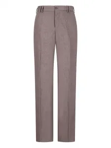 Брюки Micheal из хлопка Pt Torino, коричневый