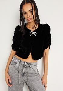 Блуза Gina Tricot TOP, Black /Black