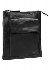 Сумка через плечо, натуральная кожа SPIKES & SPARROW, черный