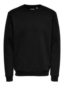 Свитер Only & Sons Regular fit Sweatshirt Ceres, черный