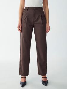 Свободные брюки со складками спереди Willa FREYA, цвет Mocha