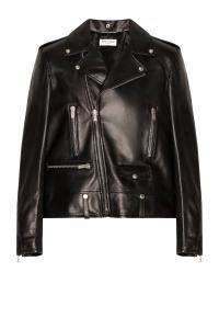Классическая мотоциклетная куртка Saint Laurent, черный
