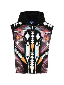 Безрукавка с капюшоном и принтом County Of Milan, черный