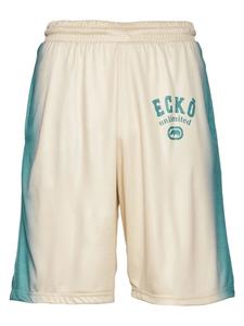 Сетчатые шорты Ecko Unltd. Песочно-зеленого цвета. Ecko Unltd.