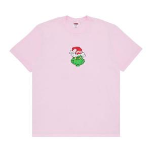Футболка Supreme Grinch Tee Light Pink, розовый