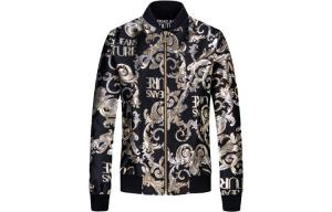 VERSACE JEANS COUTURE Куртка мужская черная, Black