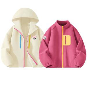 Детская повседневная спортивная одежда Disney, белый/розовый