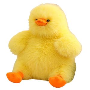 Fat Fat Dragon Милые плюшевые уточки Fried Feather белые и желтые, высота 40см/70см/95см