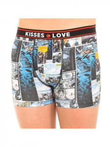 Боксеры Kisses and Love, разноцветный