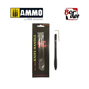 Металлическая ручка для BD0068 (Черная), Border Model Supplies