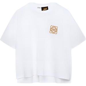 Футболка женская Loewe с логоиипом, белый