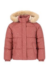 Стеганая куртка Аля со съемным капюшоном ZIGZAG, цвет 4330 Withered Rose