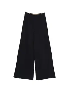 Брюки с простроченными швами Max Mara, синий