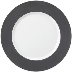 Завтрачная тарелка No Limits Moments, круглая, 24 см Seltmann Weiden, белый/антрацит