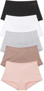 Комплект трусиков-шорт Victoria's Secret PINK Cotton Boyshort, женское нижнее белье (XS-XXL), Spring Basic