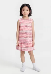 Тканое платье, повседневное платье Missoni, Ivory/Fuchsia
