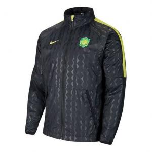 Куртка Nike Beijing Zhonghe Guoan Soccer/Football Training Sports Jacket Black, черный