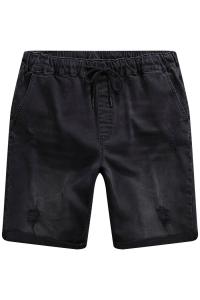 Джинсы свободного кроя STHUGE, черный