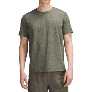 Футболка мужская Soft Jersey с коротким рукавом Lululemon, оливковый