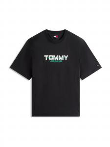 Tommy Jeans Футболка '90S' в черном цвете