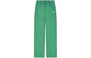 Повседневные брюки женские арбузные корки зеленые Fila