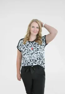 Футболка с принтом angeschnittene ärmel Navigazione, Schwarz