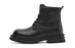 Скользостойкие противоударные амортизирующие износостойкие увеличивающие рост поддерживающие детские ботинки черные Kids' Dickies