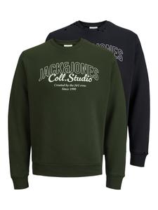 Толстовка JACK & JONES JACK & JONES , Dark green/Black