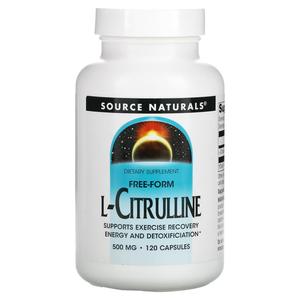 L-цитруллин Source Naturals 500 мг, 120 капсул