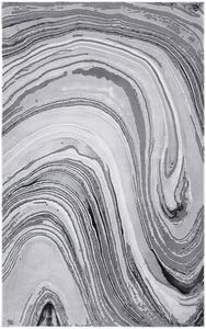 Ковер SAFAVIEH, 275 x 366 см, Craft Collection, Light Grey & Grey, современный абстрактный дизайн, не линяет и прост в уходе, идеален для помещений с высокой проходимостью в гостиной, спальне (CFT845F)