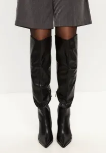 Сапоги выше колена Cesare Gaspari, Black