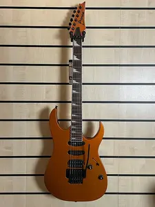 Электрогитара Ibanez RG460DX-ROM Roadster оранжевого металлического цвета, произведена в Индонезии