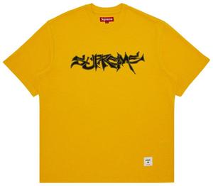 Футболка с коротким рукавом Supreme Mental, желтая