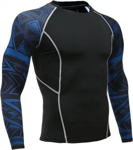 Мужская рубашка Quick-Drying с длинным рукавом, дышащая, для бега