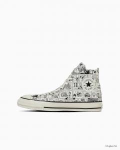 Кеды All-Star Aged CP HI/Дораэмон Converse, цвет Off White