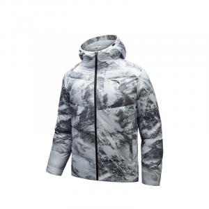 ANTA Мужскый пуховик чисто-белый, Pure White/Norman Jiang Snow