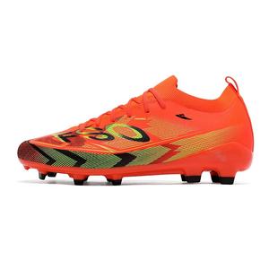 Футбольные бутсы детские с низким верхом, анти-удар и дышащие, для подростков Kuding, оранжевый