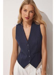 Жилет Happiness Istanbul, темно-синий