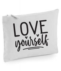 Косметичка Love Yourself 60 SECOND MAKEOVER, серый